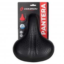Седло комфортное COMIRON PANTERA 153B 250x210, цвет: чёрная пантера