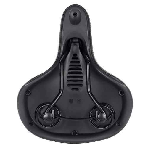 Седло комфортное COMIRON PANTERA 153B 250x210, цвет: чёрная пантера
