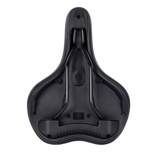 Седло комфортное COMIRON QUITO C107-Bl 270x195, черное