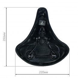 Седло комфортное HAY-AZ-001, чёрное