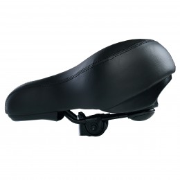 Седло комфортное HAY-AZ-006 чёрно-красное