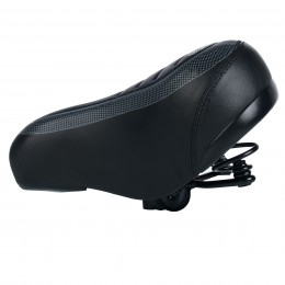 Седло комфортное Krypton HAY-AZ-013, чёрное, classic