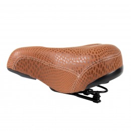 Седло комфортное Krypton HAY-AZ-016, коричневое