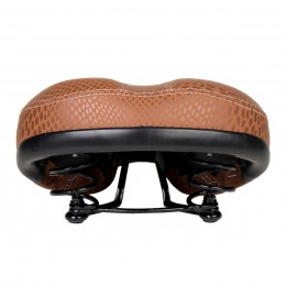 Седло комфортное Krypton HAY-AZ-016, коричневое