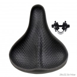 Седло комфортное Krypton HAY-AZ-12, черное