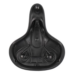 Седло комфортное KRYPTON KRPT-153-N619, размер: 255x210, черное со звездочками