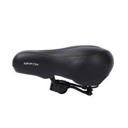 Седло комфортное KRYPTON KRPT-247RB, размер: 275x200 мм, черно-красное