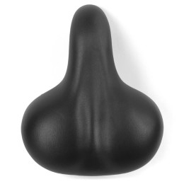 Седло комфортное с пружинами, 250*180мм, черное с красной наклейкой светоотражающей