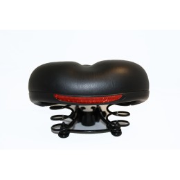 Седло комфортное с пружинами, 260*190мм, черное