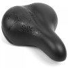 Седло комфортное Vinca Sport 245х210мм, с гелем, flower, черное