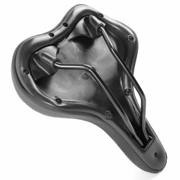 Седло комфортное Vinca Sport Vintage, 258*190мм, черное