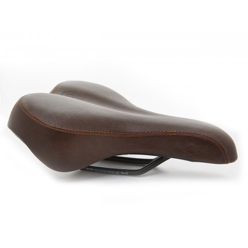 Седло комфортное Vinca Sport Vintage, 258*190мм, коричневое