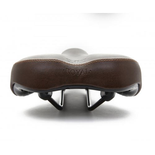Седло комфортное Vinca Sport Vintage, 258*190мм, коричневое