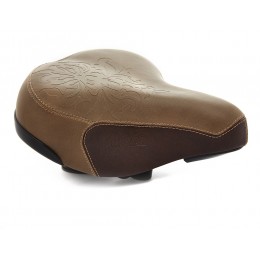Седло комфортное  Vinca Sport Vintage, 260*230мм, коричневое