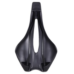 Седло MTB хромолевое COMIRON MERCKX CM-01 240X140, чёрное с отверстием