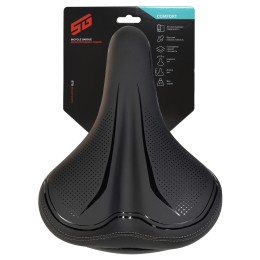 Седло STG 8002, 283x213 мм, черное