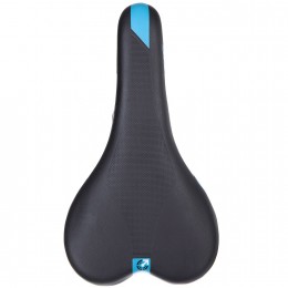 Седло STG,VD-1116c-01 с логотипом STG, черно-бело-голубое