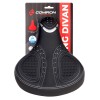 Седло суперкомфортное COMIRON KING DIVAN 167-1C 260x220, чёрный/серый