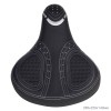 Седло суперкомфортное COMIRON KING DIVAN 167-1C 260x220, чёрный/серый
