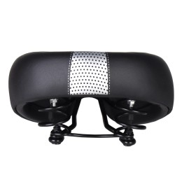 Седло суперкомфортное COMIRON KING DIVAN II C095 260x220, чёрный+серый