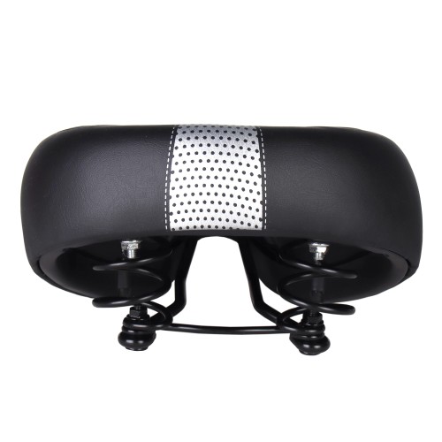 Седло суперкомфортное COMIRON KING DIVAN II C095 260x220, чёрный+серый