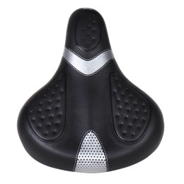 Седло суперкомфортное COMIRON KING DIVAN II C095 260x220, чёрный+серый