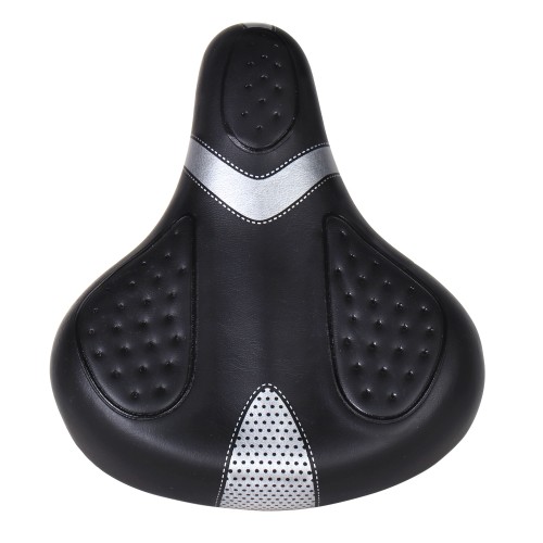 Седло суперкомфортное COMIRON KING DIVAN II C095 260x220, чёрный+серый
