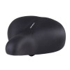 Седло суперкомфортное COMIRON LAST EMPEROR C056 270x250 мм, чёрное с закрытыми пружинами