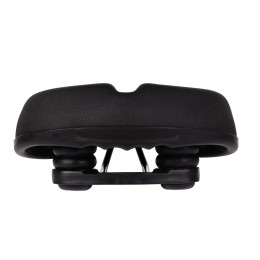 Седло суперкомфортное COMIRON LIONHEART Richard I C076-B 260x215, черное