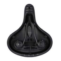 Седло суперкомфортное COMIRON LIONHEART Richard I C076-B 260x215, черное