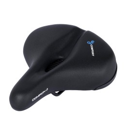 Седло суперкомфортное COMIRON LIONHEART Richard I C076-B 260x215, черное