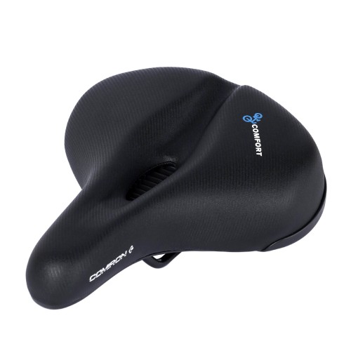 Седло суперкомфортное COMIRON LIONHEART Richard I C076-B 260x215, черное