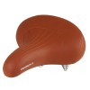 Седло суперкомфортное COMIRON SEVILLA N802BR 260x225, коричневое с открытым пружинами