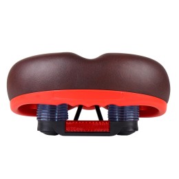 Седло ультракомфортное COMIRON BARSELONA N825 275x225, PU кожа, Цвет: Браун