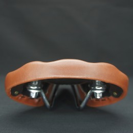 Седло VELO VL-6067J, коричневое с клепками