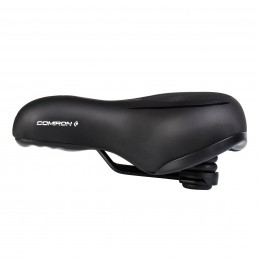 Седло комфортное COMIRON TOKYO C012 265x220, чёрно-синее