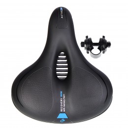 Седло комфортное COMIRON TOKYO C012 265x220, чёрно-синее