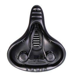 Седло комфортное COMIRON TOKYO C012 265x220, чёрно-синее