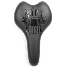 Седло Vinca Sport 275х160мм, дизайн ROCK MUSIC