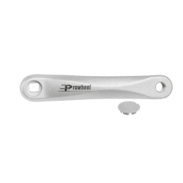 Шатун левый алюминиевый Prowheel A00C, 170мм, серебристый
