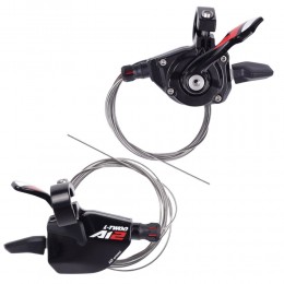 Шифтер 12 ск. правый LTWOO AT12, трос из нерж. стали 2050 мм, D-22,2 мм, сплав + армир. нейлон
