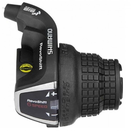 Шифтер Shimano Tourney, RS35, прав, 6ск, тр. 2050мм, б/уп.