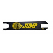 Шкурка для трюкового самоката JUMP 2023, черный/желтый