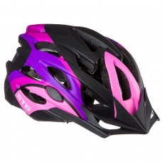 Шлем STG MV29-A, розово/фиолет /черн, с фикс застежкой