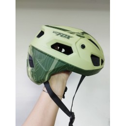 Шлем велосипедиста BATFOX LA302, цвет зеленый/светло-зеленый