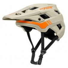 Шлем велосипедиста BATFOX LA303, цвет бежевый/оранжевый