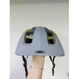 Шлем велосипедиста Shred Spider SevenPeaks, цвет серый/зеленый