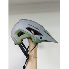 Шлем велосипедиста Shred Spider SevenPeaks, цвет серый/зеленый