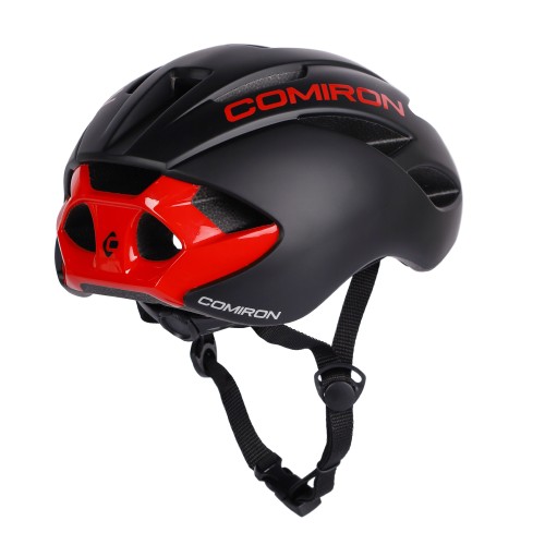 Шлем велосипедный COMIRON Aero MX-100T, черный