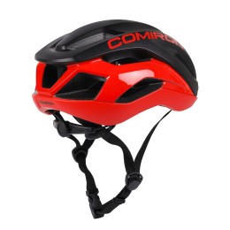 Шлем велосипедный COMIRON Wind MX-69T, черный/красный